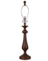 27" Dark Brown Standard Table Lamp