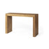 Rectangle Brown Wooden Console Table