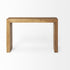 Rectangle Brown Wooden Console Table