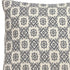 Neutral Grey Mosaic Throw Pillow