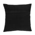 Jet Black And White Geo Throw Pillow