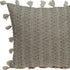 Neutral Sand Woven Throw Pillow