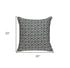 Black And White Vintage Design Throw Pillow