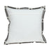 Black And White Abstract Stripes Throw Pillow