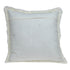 Chambray Blue And White Throw Pillow