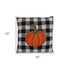 Buffalo Check Pumpkin Throw Pillow