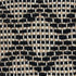 Black And Sand Woven Decorative Pillow