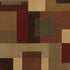 3'X8' Red And Tan Geometric Runner Rug