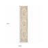 9'X12' Beige And Ivory Center Jewel Area Rug