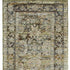 2'X3' Green And Brown Floral Area Rug