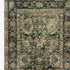 2'X3' Green And Brown Floral Area Rug