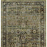 2'X3' Green And Brown Floral Area Rug