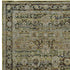 4'X6' Green And Brown Floral Area Rug