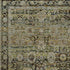 2'X3' Green And Brown Floral Area Rug