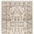 2'X8' Beige And Ivory Medallion Runner Rug