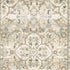 2'X8' Beige And Ivory Medallion Runner Rug