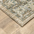 2'X8' Beige And Ivory Medallion Runner Rug