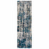 8'X10' Grey And Blue Grey Skies Area Rug