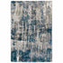 8'X10' Grey And Blue Grey Skies Area Rug