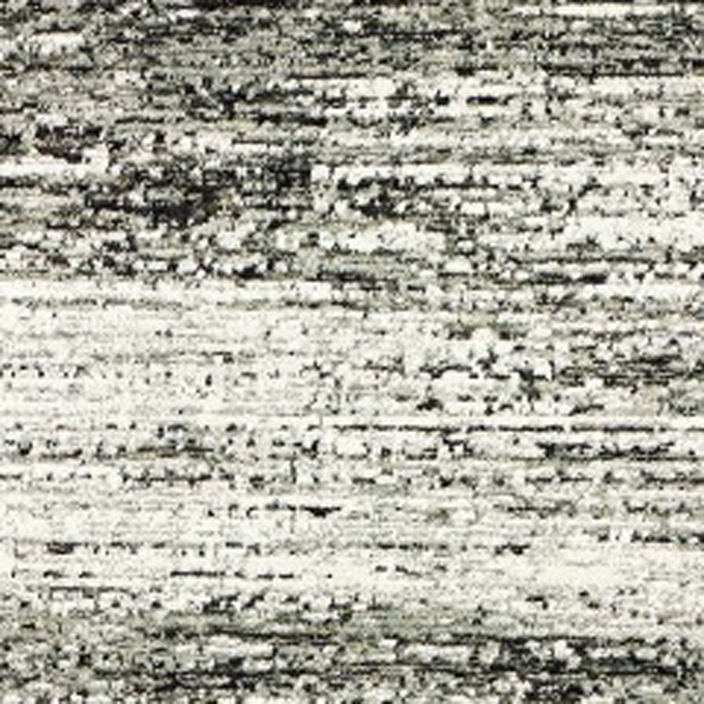 6'X9' Ash And Slate Abstract Area Rug