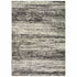 2'X8' Ash And Slate Abstract Runner Rug