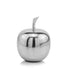 Silver Polished Mini Apple Shaped Aluminum Sculpture