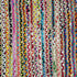 2' X 3'  Rainbow Colors Jute Rag Braided Scatter Rug