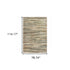 8' Ivory Sage Abtract Lines Indoor Runner Rug