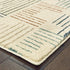 2' X 3' Ivory Multi Neutral Tone Scratch Indoor Accent Rug