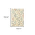 2' X 3' Ivory Multi Neutral Tone Scratch Indoor Accent Rug