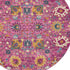 4' X 6' Fuchsia Floral Power Loom Area Rug