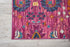 6' Fuchsia Floral Power Loom Runner Rug