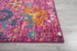 6' Fuchsia Floral Power Loom Runner Rug