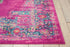 10' Fuchsia Power Loom Runner Rug