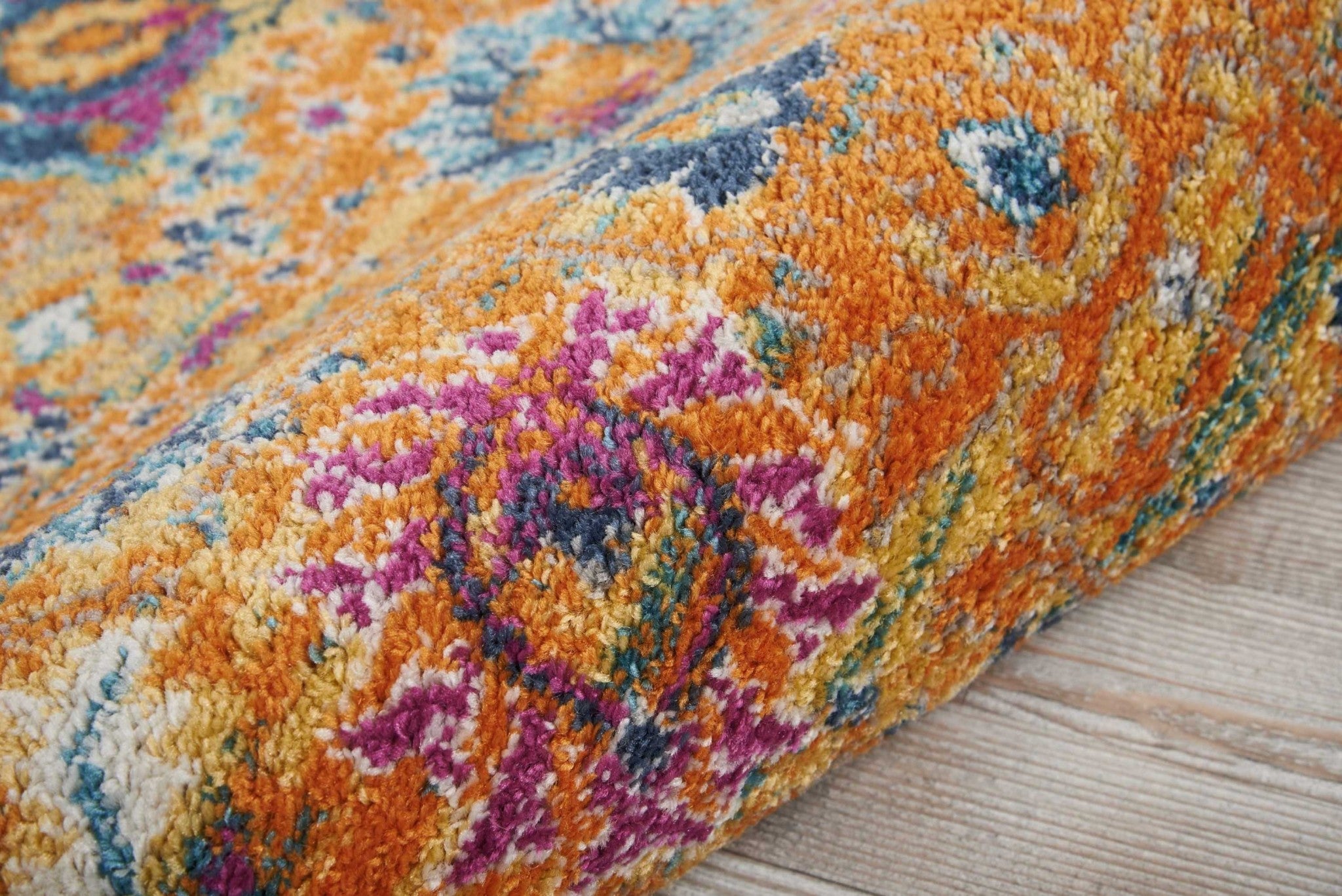 2' X 3' Sunset Floral Power Loom Area Rug