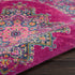 10' Fuchsia Power Loom Runner Rug