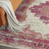 6' Fuchsia Power Loom Runner Rug