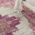 6' Fuchsia Power Loom Runner Rug