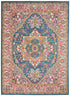 7' X 10' Teal Blue Power Loom Area Rug