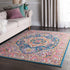 7' X 10' Teal Blue Power Loom Area Rug