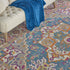 7' X 10' Teal Blue Power Loom Area Rug