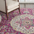 8' Pink Dhurrie Runner Rug