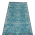 6' Blue Southwestern Power Loom Runner Rug