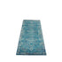 10' Blue Southwestern Power Loom Runner Rug