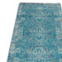 6' Blue Southwestern Power Loom Runner Rug