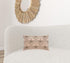 Brilliant Blush Pink Lumbar Pillow