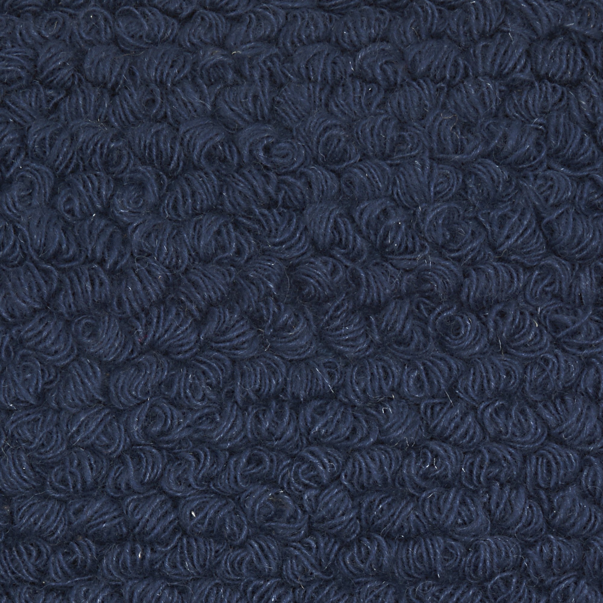 Dark Blue Knotted Detail Throw Pillow