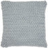 Periwinkle Knotted Detail Throw Pillow