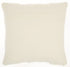 18" Ivory Textured Diamonds Throw Pillow