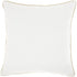 Cream Sequined Ombre Throw Pillow